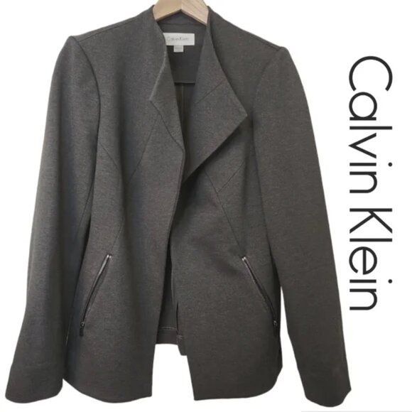 Calvin Klein Blazer - Charcoal Grey - 10 - Picture 1 of 8